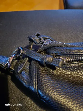 Marsupio ecopelle nero