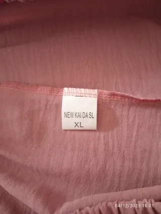 Pantalón rosa ancho talla única