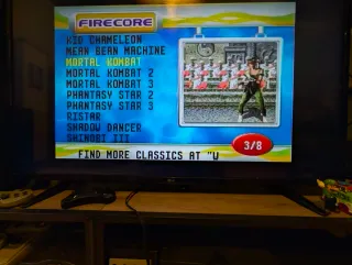 Sega Mega Drive Mini Negra