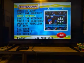 Sega Mega Drive Mini Negra