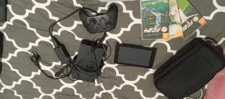 NINTENDO SWITCH CON FUNDA Y MANDO