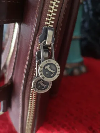 Bolao Mochila Piel Italiana 3 en 1 Manos