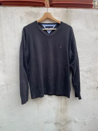 Jersey cuello pico Tommy Hilfiger Talla L