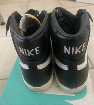 usate poco Nike Blazer Mid '77 Suede Nero Bianco