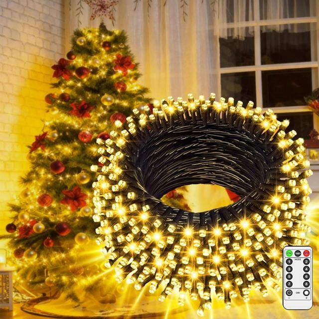 NUOVO - Luci Regolabili 60M 600 LED + telecomando