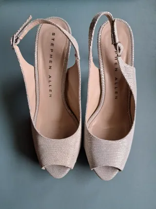 Zapatos de fiesta de mujer, con diseño elegante.