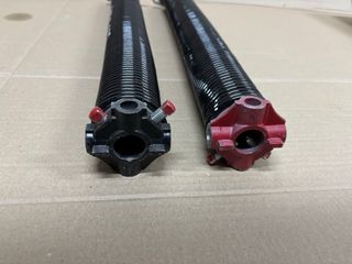 2 Muelles de Torsión para Puerta Garaje
