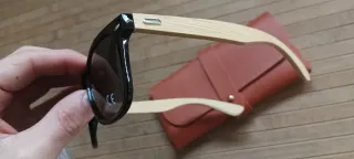 Gafas de sol patillas de madera