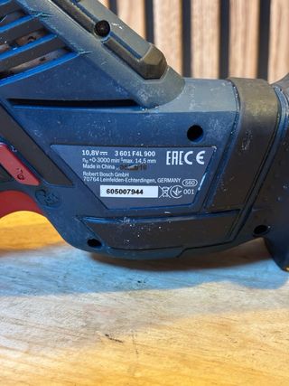 Sierra sable Bosch GSA 12V