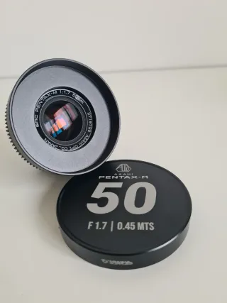 Set Lentes Pentax-M cinemod EF Mount
