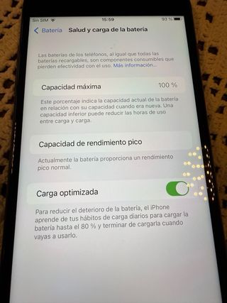 iPhone 8 Plus 64GB Negro/Plata - Batería 100%