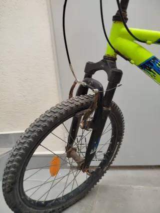 Bicicleta Rockrider verde