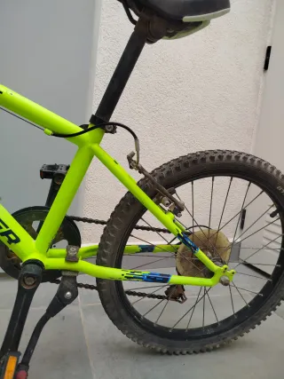 Bicicleta Rockrider verde