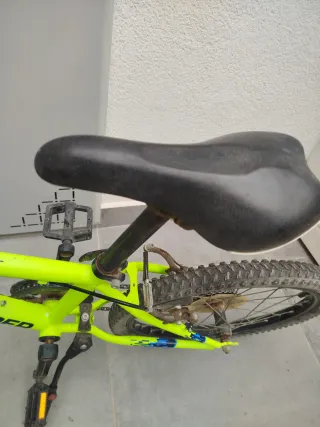 Bicicleta Rockrider verde