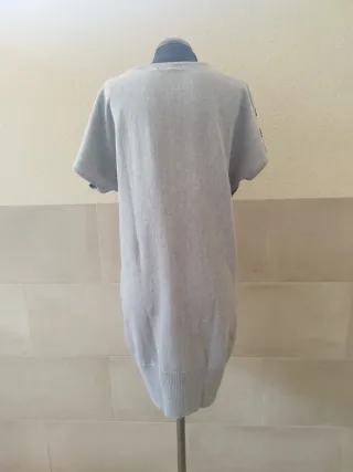 Vestido de punto con lentejuelas T. L.