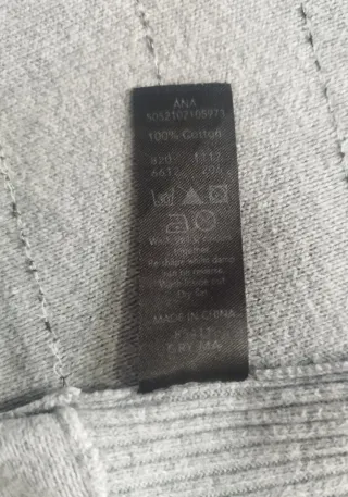 Vestido de punto con lentejuelas T. L.