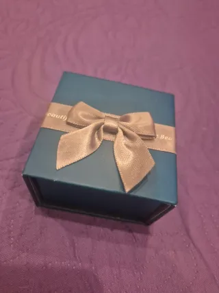 Anillo Plata Ley S925 Hojas Verdes Ajustable