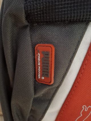 Riñonera Puma Roja y Gris