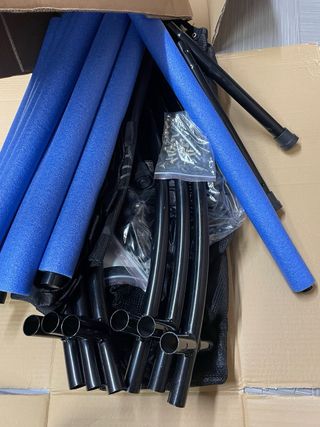 Trampolino 140 cm con rete di sicurezza