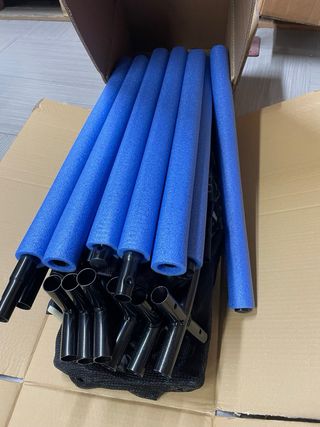 Trampolino 140 cm con rete di sicurezza