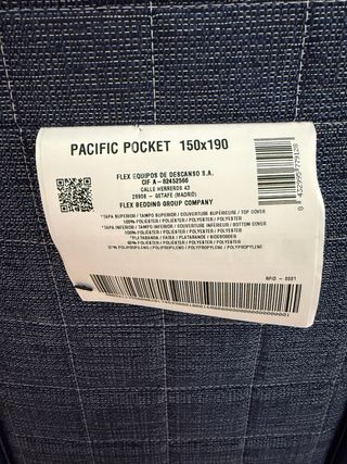 Colchón de Muelles Ensacados PocketPremium 150x190