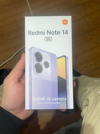 Xiaomi Redmi Note 14 5G 256GB Negro