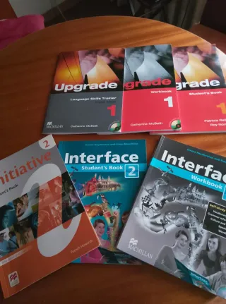 Lote libros de texto en ingles. ESO