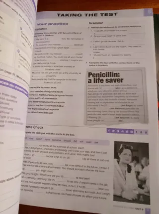Lote libros de texto en ingles. ESO