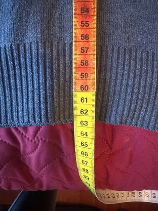 Maglione grigio lana uomo