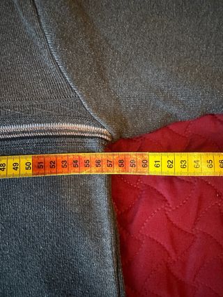 Maglione grigio lana uomo