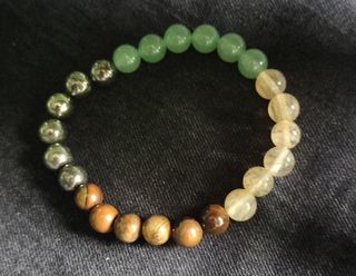 Pulsera buena suerte riqueza abundancia Feng Shui