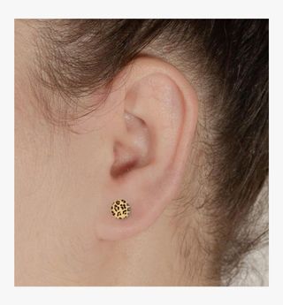 Pendientes Leopardo Plata