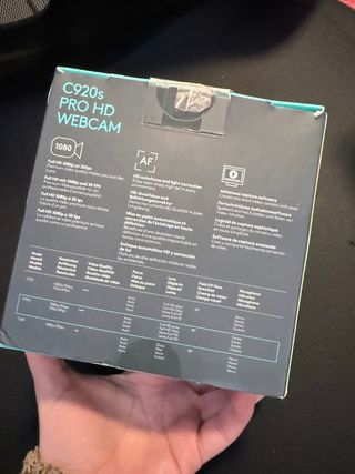 Logitech C920s Pro HD Webcam Full HD 1080p