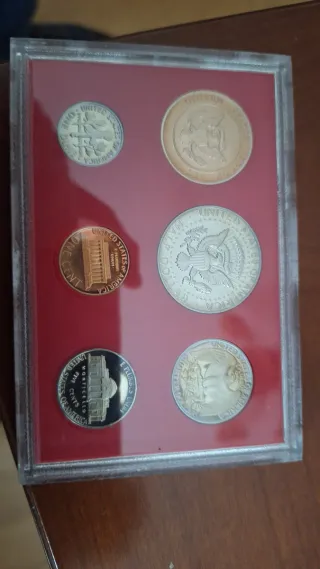 Monedas EEUU Colección 1982