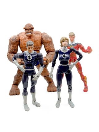 Pack Cuatro Fantásticos - Marvel Legends (ToyBiz)