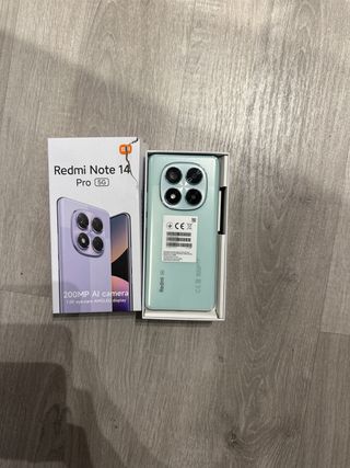 Xiaomi Redmi Note 14 Pro 5G Negro nuevo sin uso