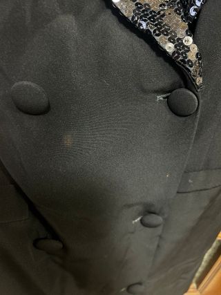 Giacca lunga Luisa Spagnoli paillettes