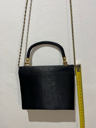 2 Bolsos de fiesta negro con abalorios