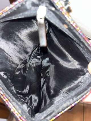 2 Bolsos de fiesta negro con abalorios