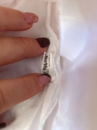 Vestito da sposa Barbie antico + velo e copricapo