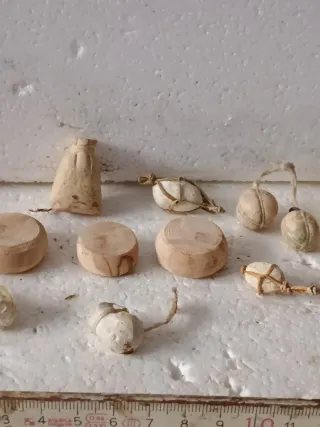 Accessori presepe artigianali in legno  e terracot