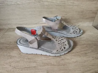 Sandalias Callaghan Talla 38 Beige/Plata