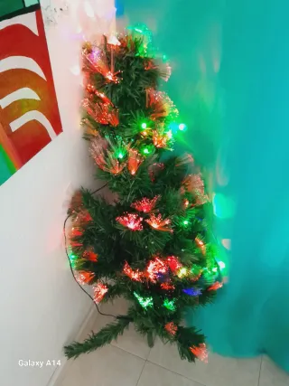 Árbol de Navidad con Luces Integradas