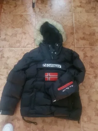 Chaqueta Geographical Norway Negra