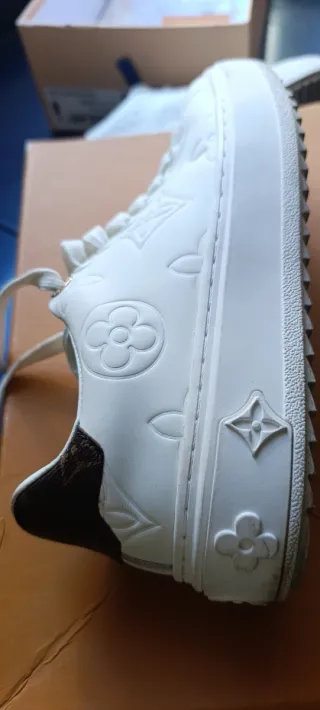 Zapatillas Louis Vuitton Blancas y Marrones