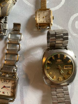 Lote de relojes automáticos y de pila