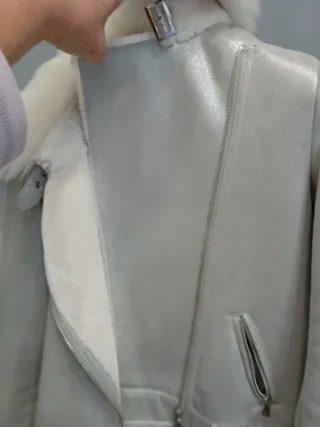 Montone argento con pelliccia