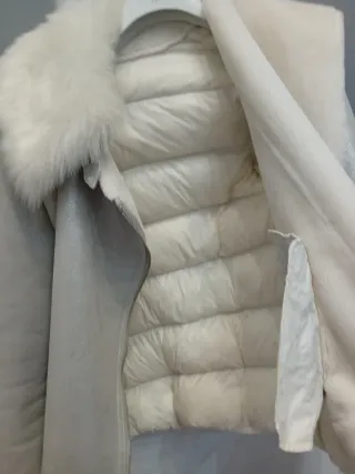 Montone argento con pelliccia