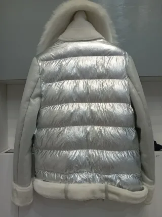 Montone argento con pelliccia