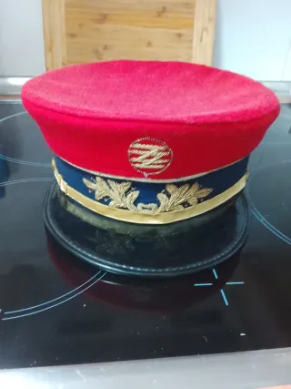 Gorra de factor jefe estacion FEVE